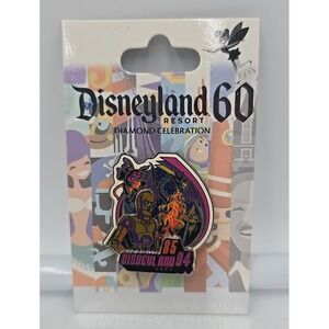 NEW Disneyland 60th Diamond Decade Era LE 1984-1995‎ Star Wars Fantasmic Pin